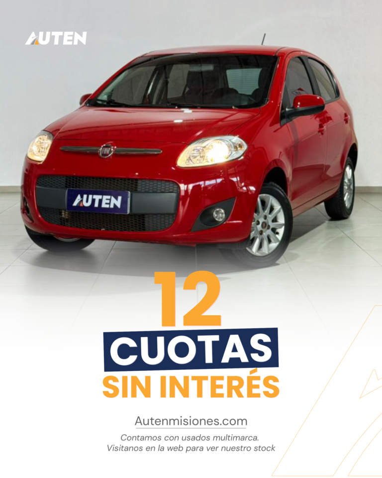 12 cuotas sin interes